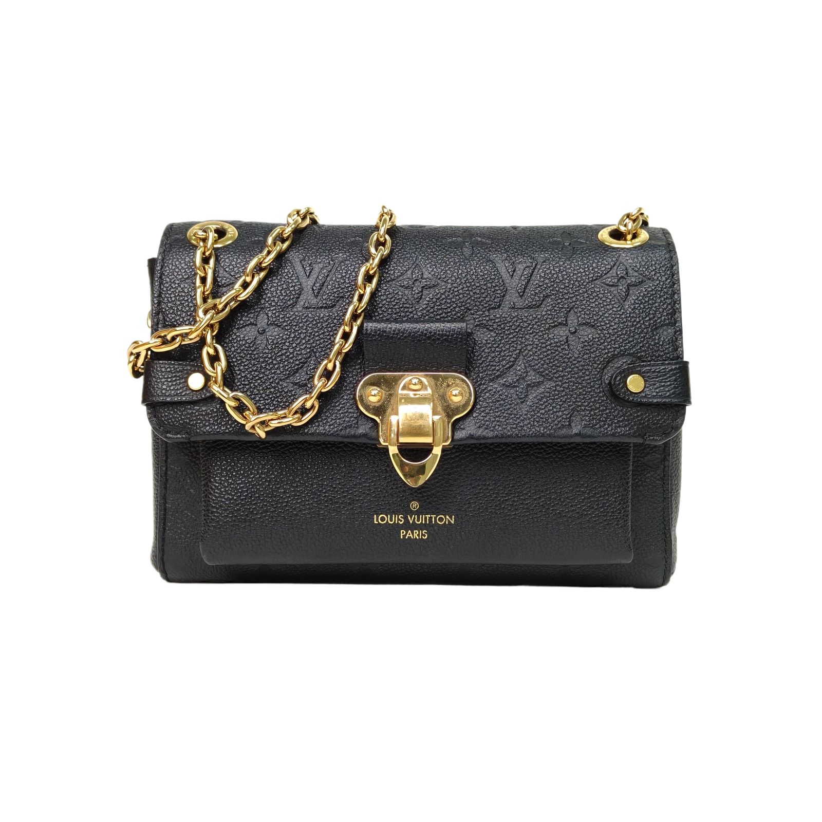 Louis Vuitton VAVIN BB 20 Bag in Black Leather