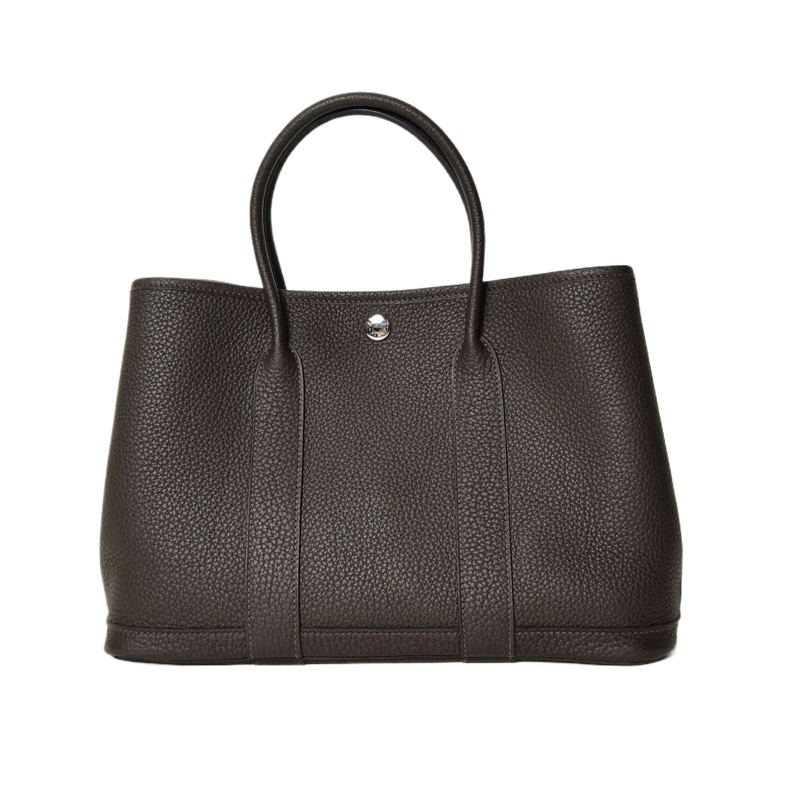 Hermès Garden Party 30 Bag in Negonda Leather