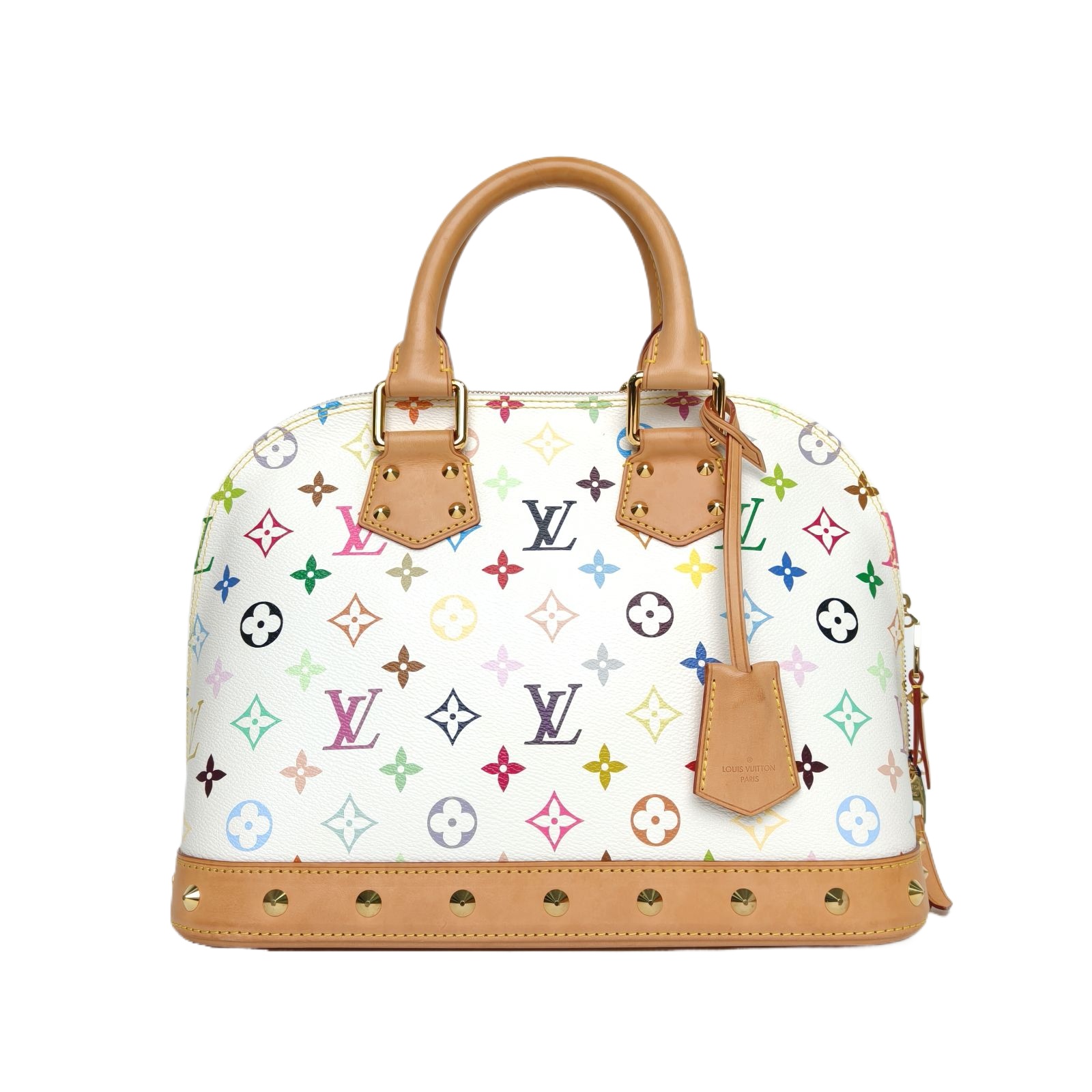 Louis Vuitton Speedy 31 White Monogram Canvas Handbag 2011