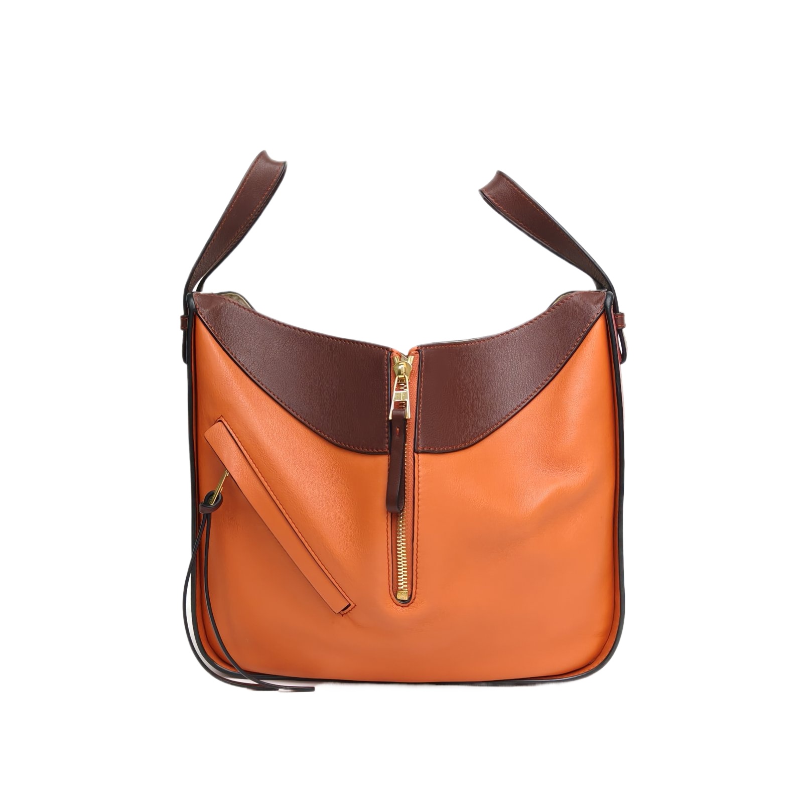 Loewe Hammock Small Two-Tone Leather Shoulder Bag