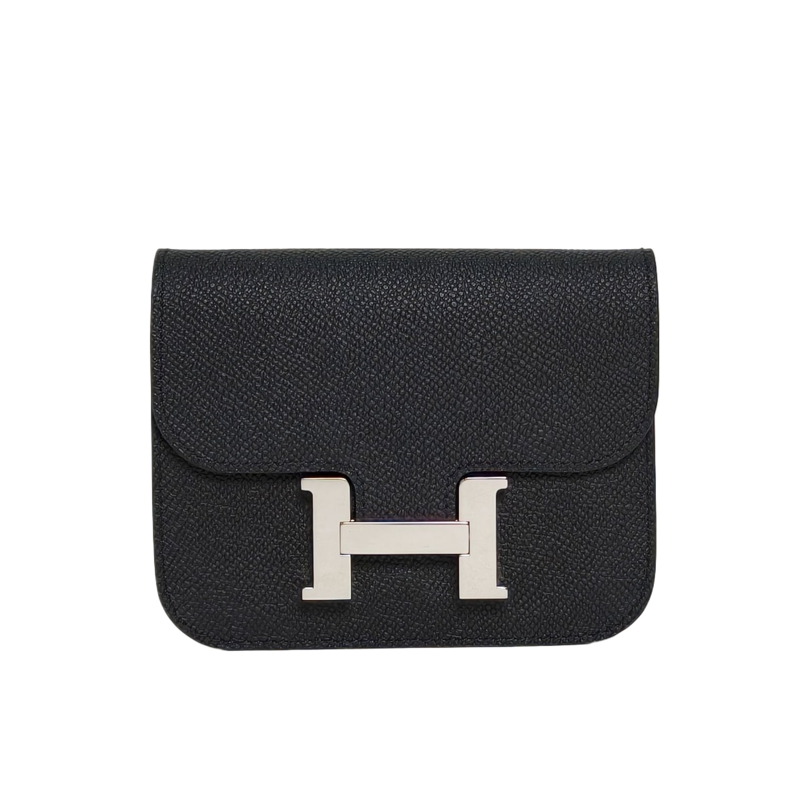 Hermes Constance Slim in 89 Black Epsom Leather