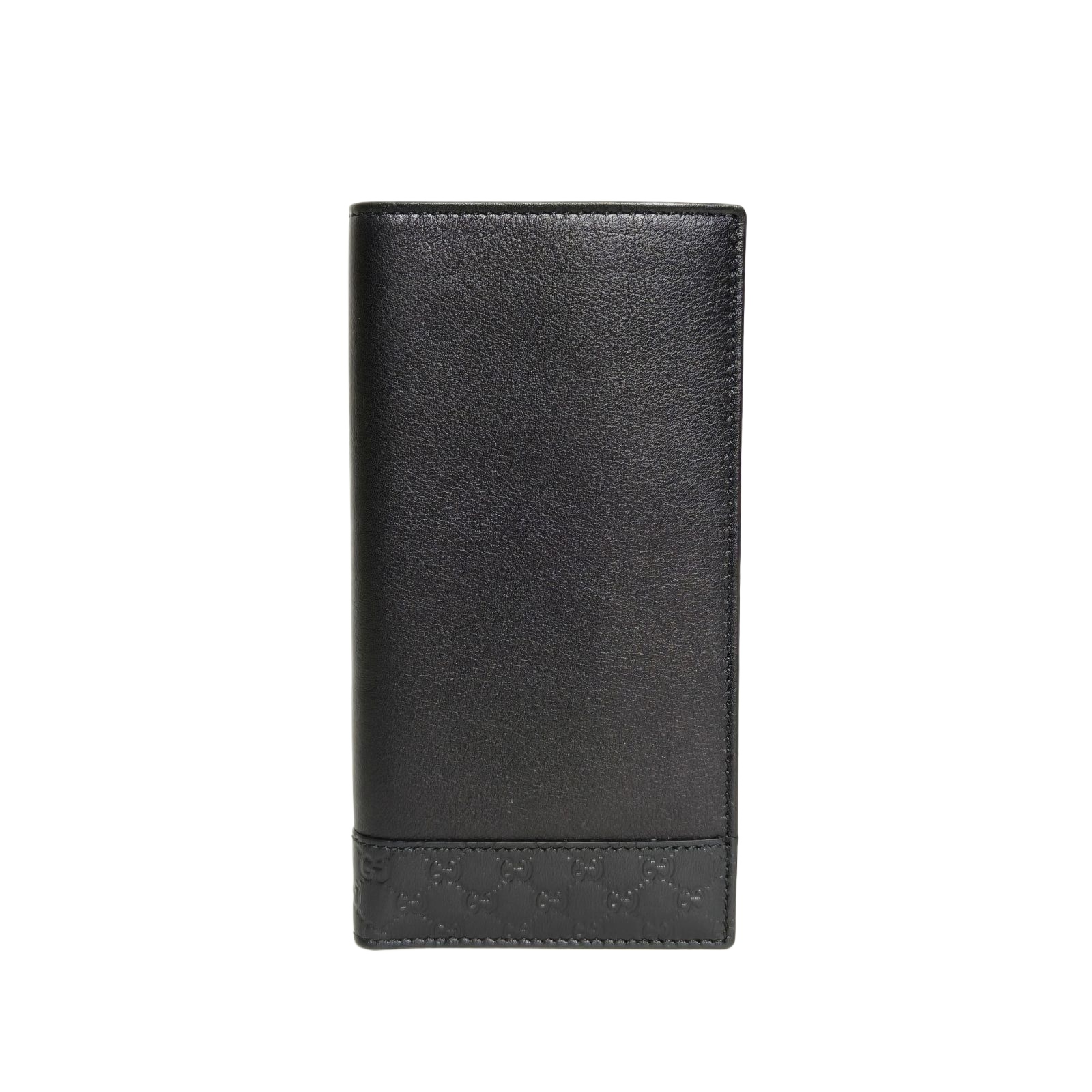 Gucci Long Wallet 17cm in Black Leather