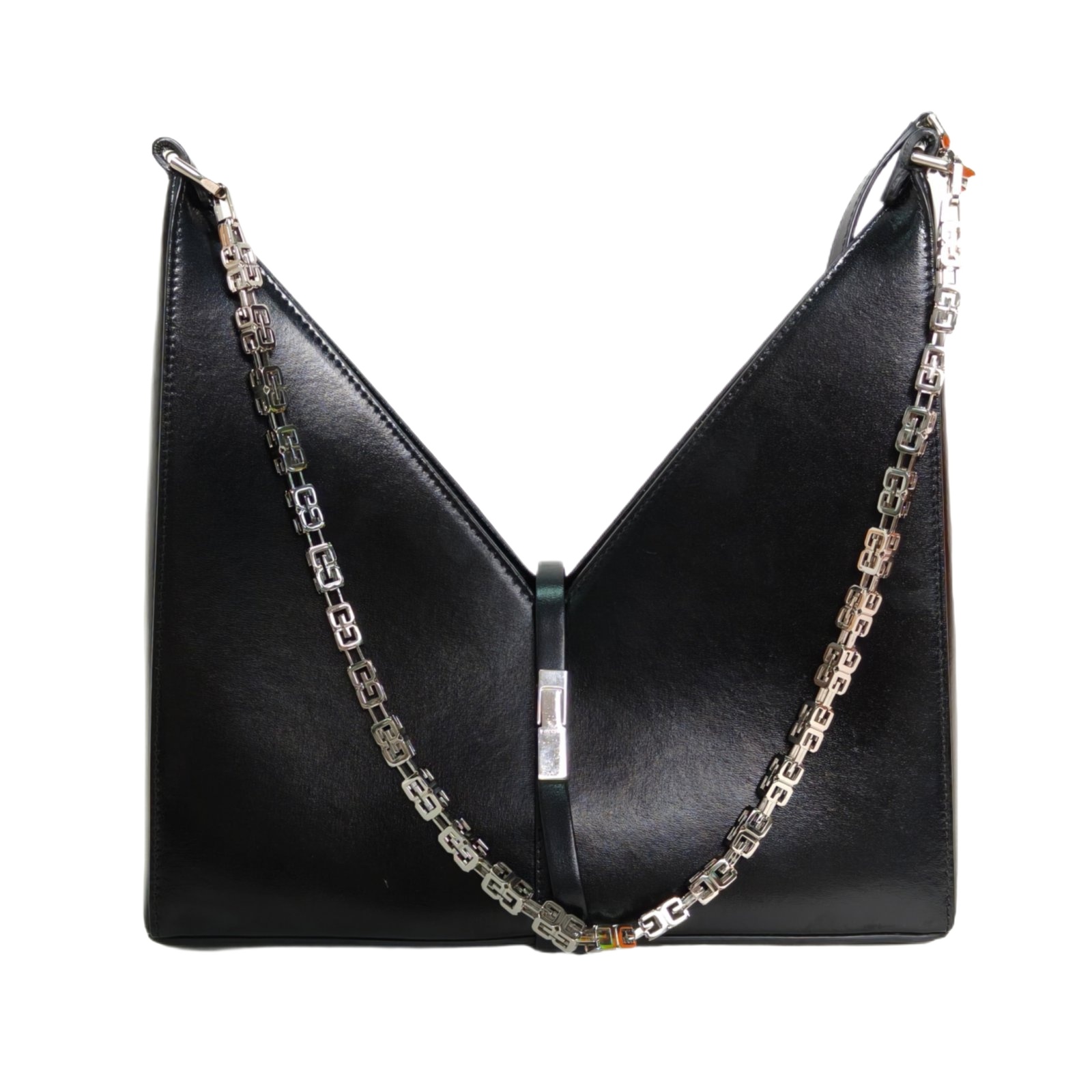 Givenchy Cut-Out Small 27cm in Black Leather