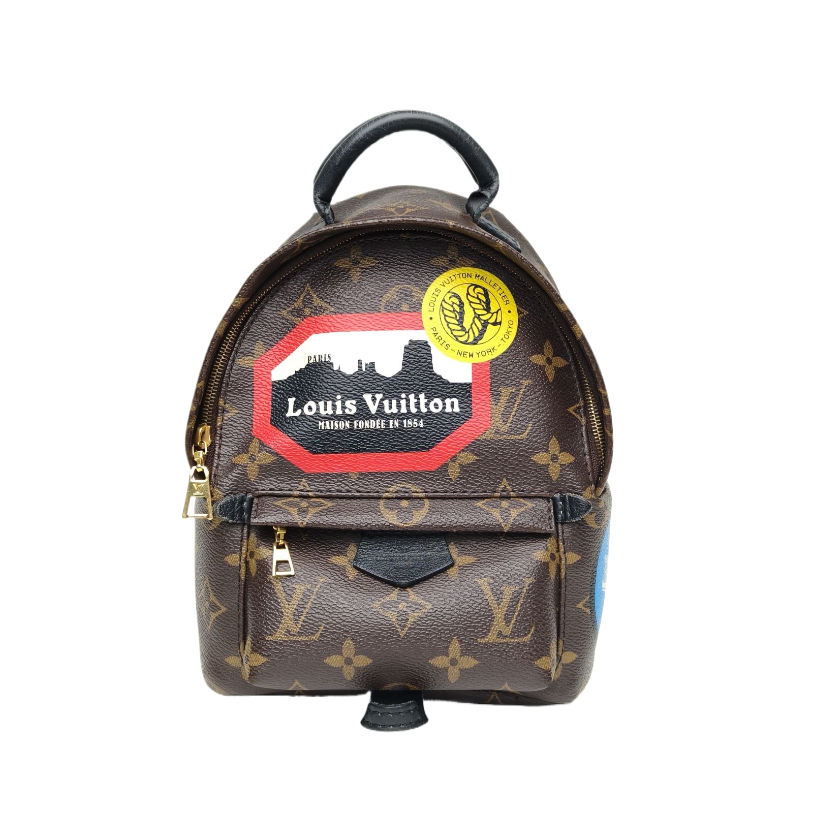Louis Vuitton Palm Springs Mini 17cm in Monogram PVC