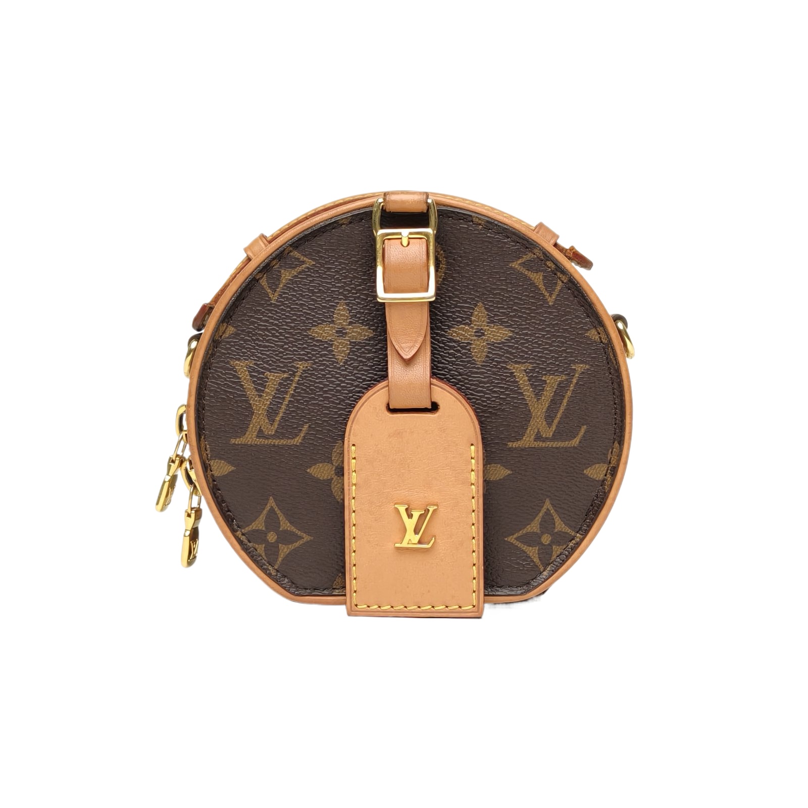 Louis Vuitton Petite Boite Chapeau Mini 13cm in Monogram PVC