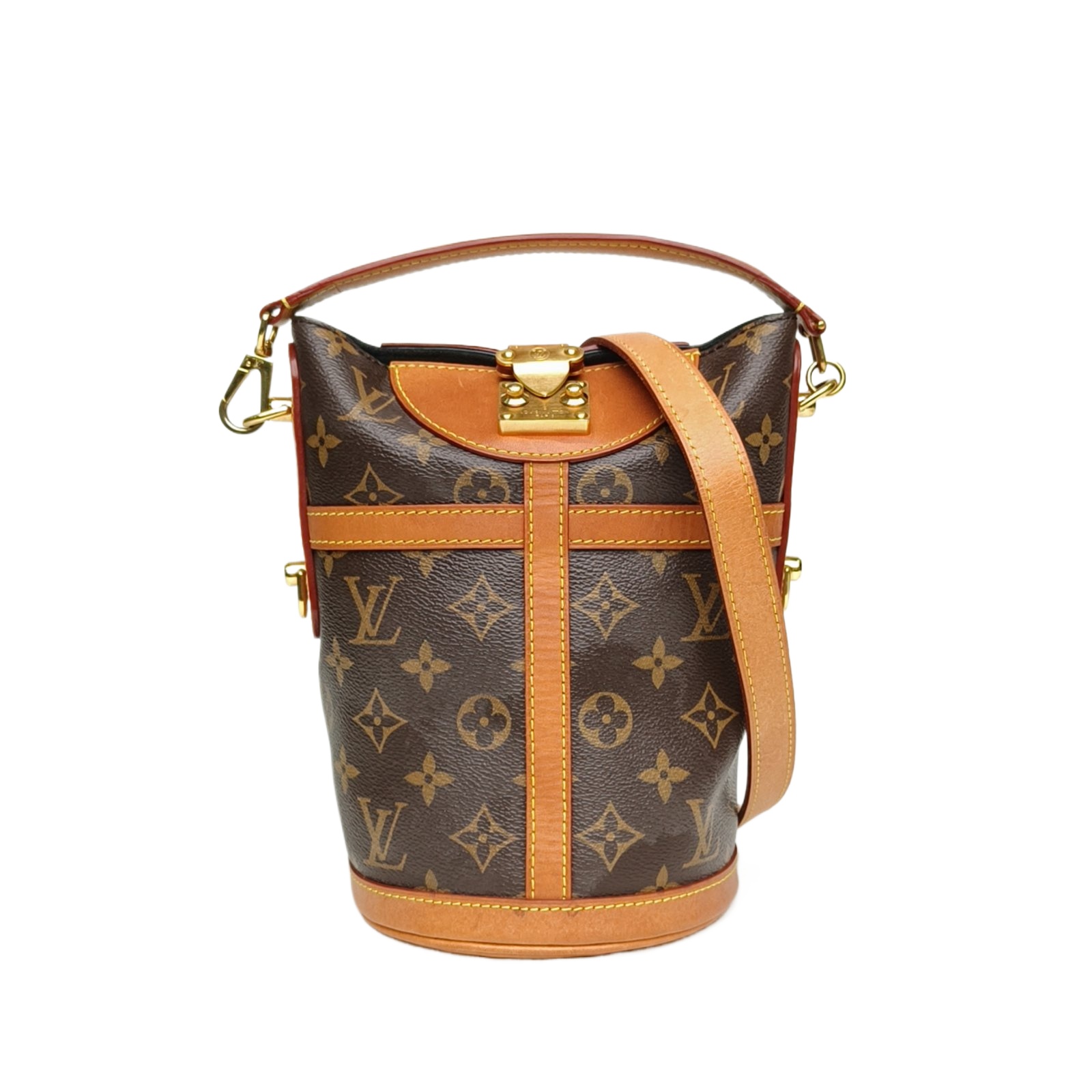 Louis Vuitton Duffle Bucket Bag Monogram Canvas