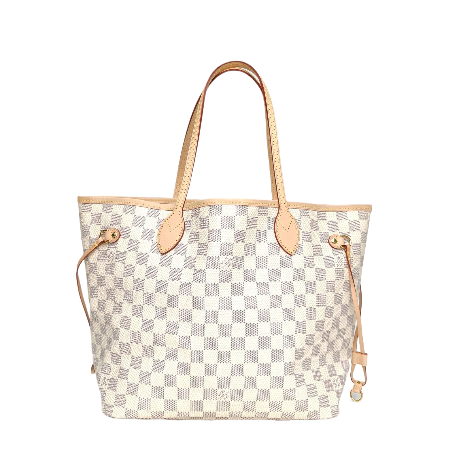 Louis Vuitton Neverfull MM 31 Damier Azur Coated Canvas