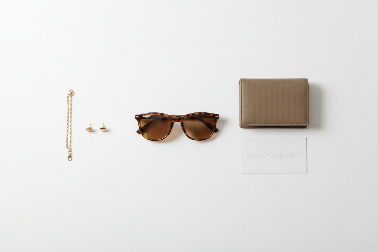 Curated collection of authenticated pre-owned luxury accessories.